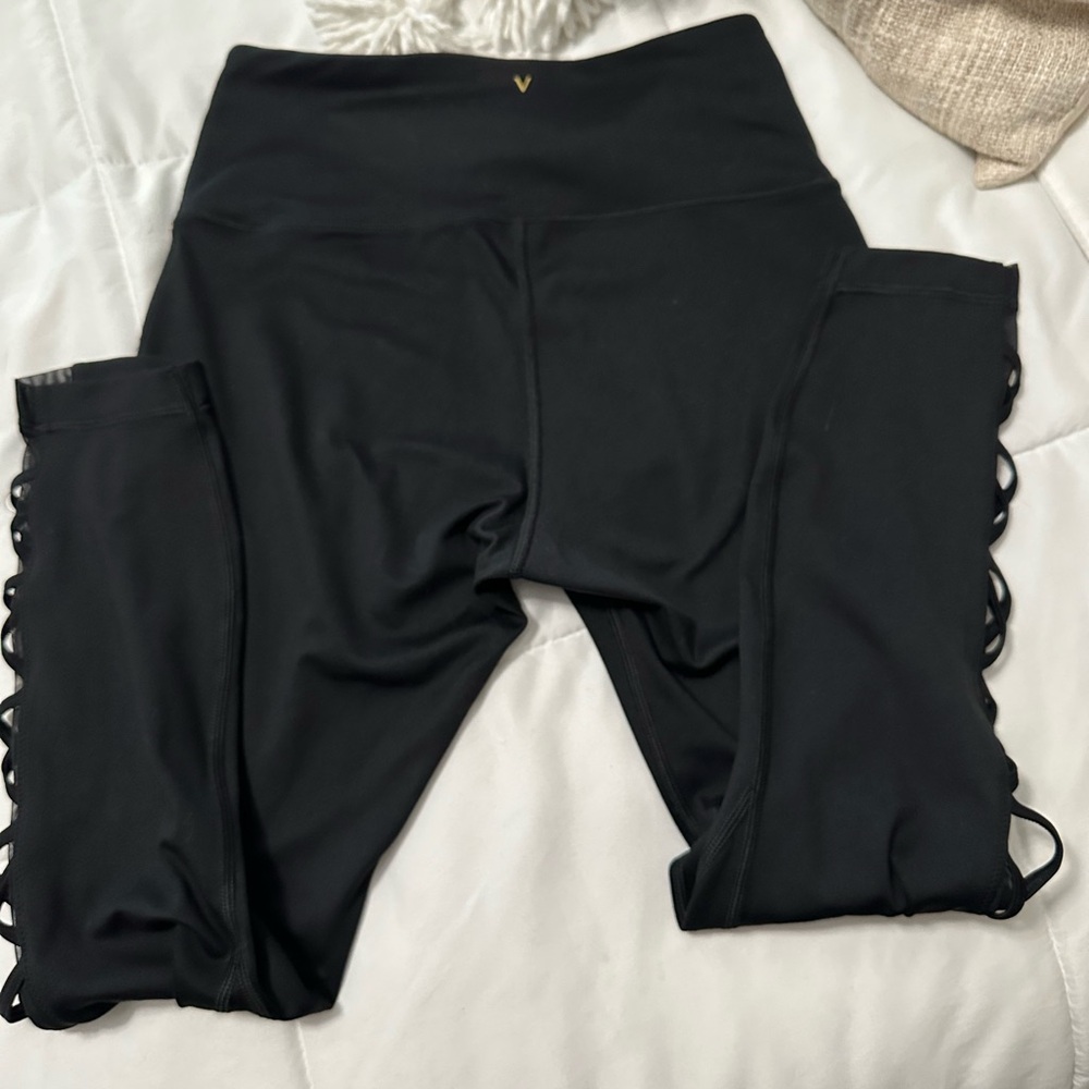 Victoria’s Secret High-Waisted Leggings with Side mesh